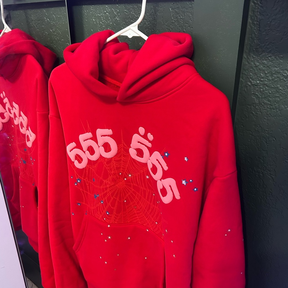 Vibrant Red Crewneck Sweater